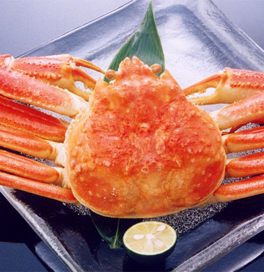 名物タグ付きズワイガニ